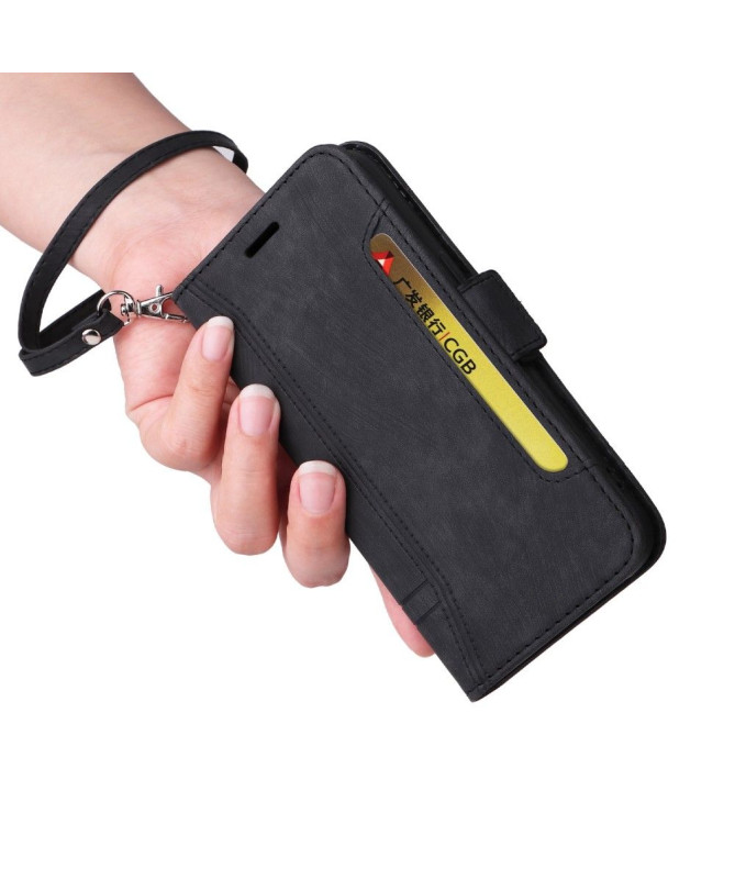 Housse Realme 9i 5G Rétro à Lanière