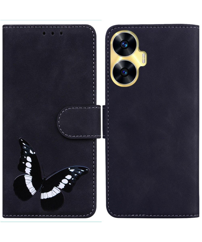 Housse Realme C55 Protection Papillon Coloré