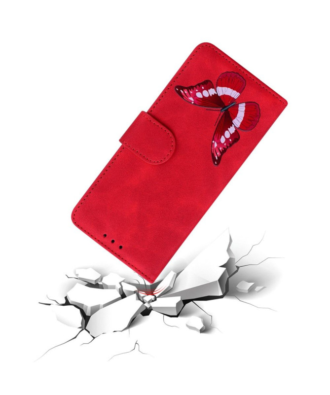Housse Realme C55 Protection Papillon Coloré