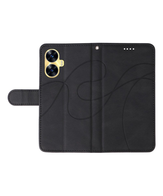 Housse Realme C55 Bicolore artistique