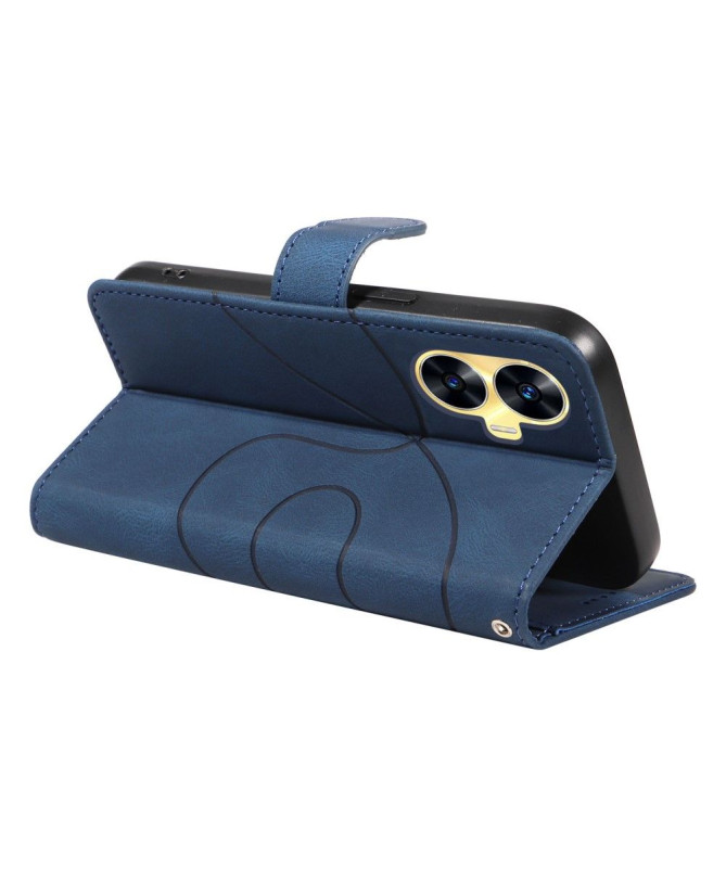 Housse Realme C55 Bicolore artistique