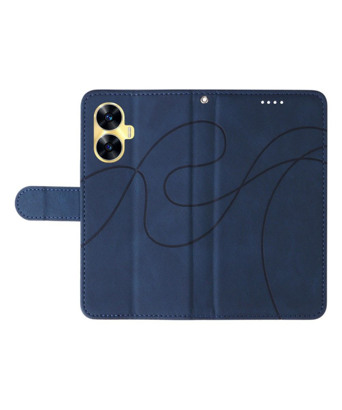 Housse Realme C55 Bicolore artistique