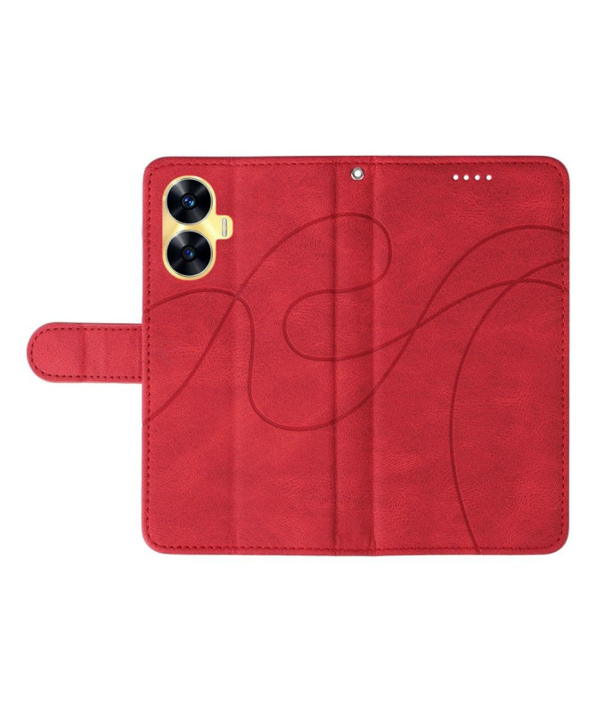 Housse Realme C55 Bicolore artistique