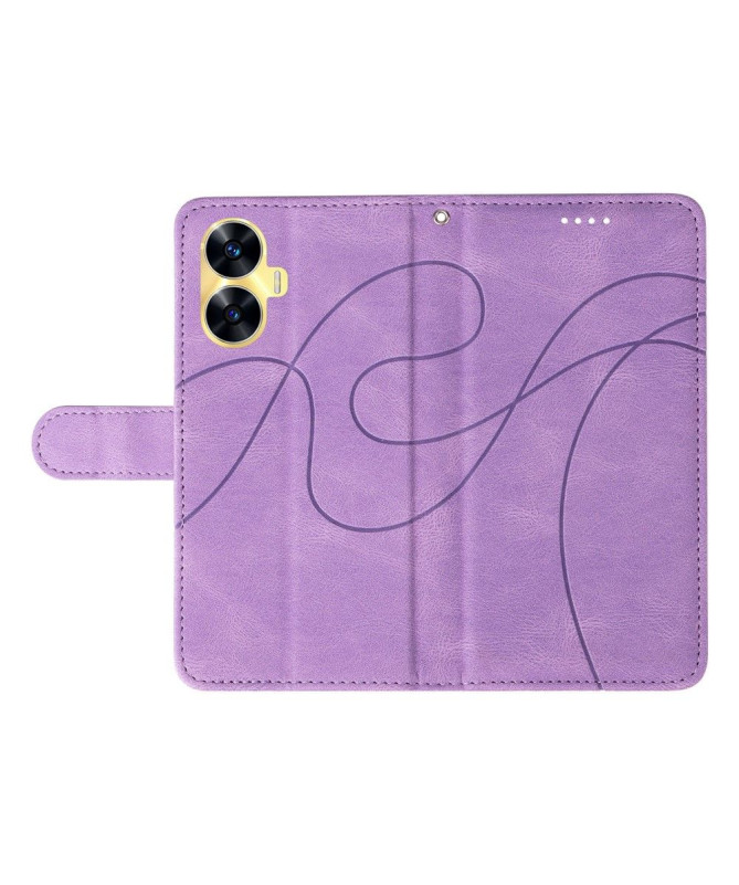 Housse Realme C55 Bicolore artistique