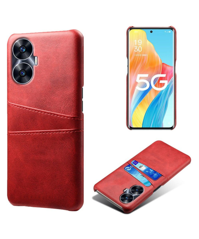 Coque Realme C55 Porte Cartes Simili Cuir Basique
