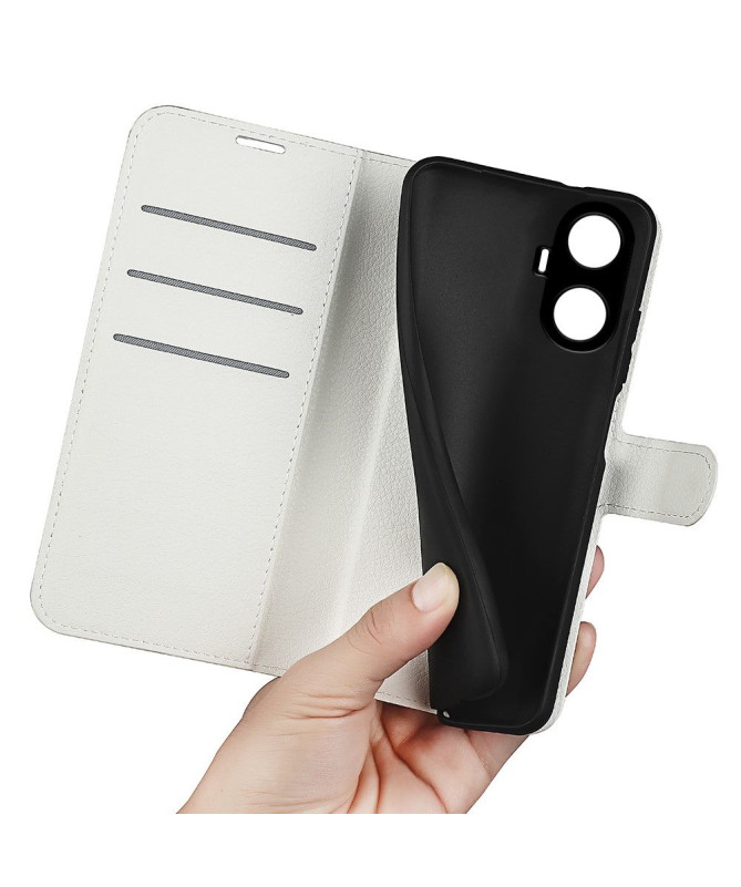 Housse Realme C55 portefeuille style cuir