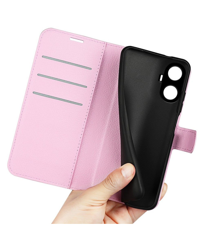 Housse Realme C55 portefeuille style cuir