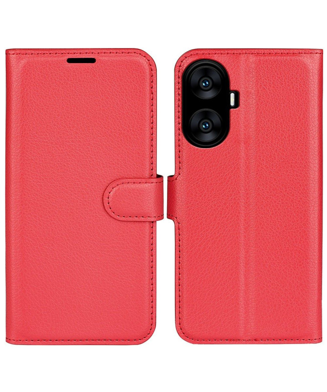 Housse Realme C55 portefeuille style cuir