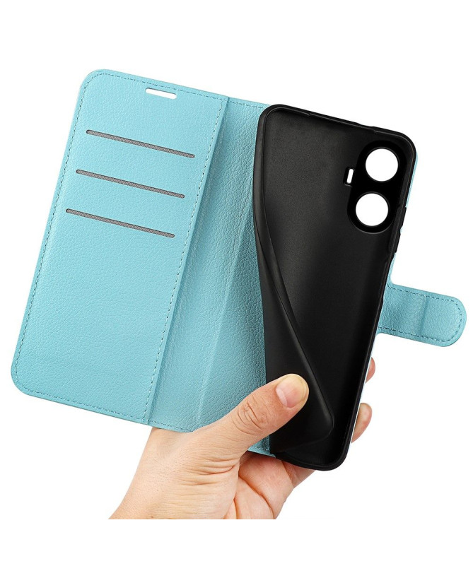 Housse Realme C55 portefeuille style cuir