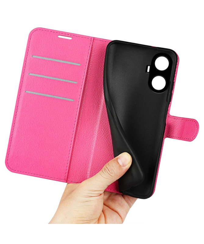 Housse Realme C55 portefeuille style cuir