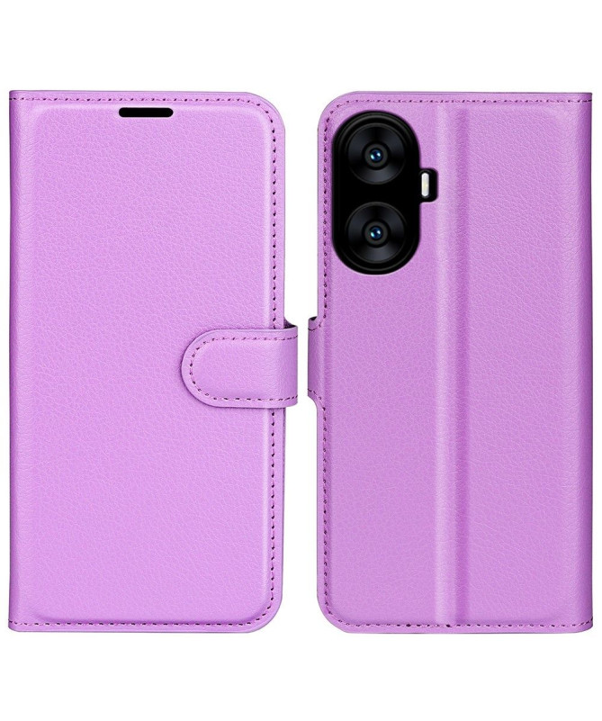 Housse Realme C55 portefeuille style cuir