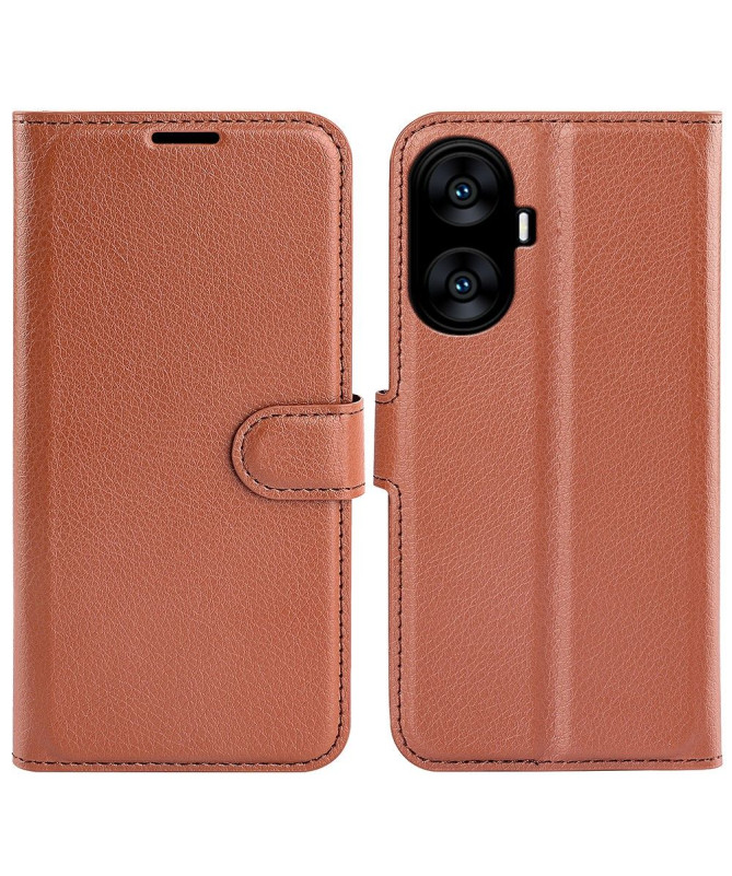 Housse Realme C55 portefeuille style cuir