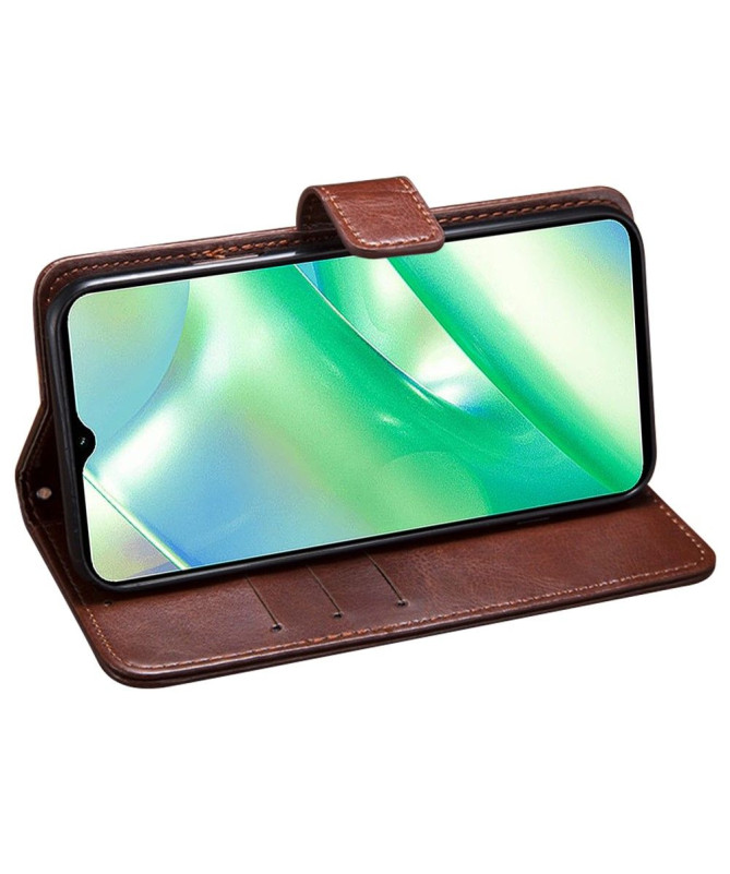 Housse Realme C55 IDEWEI Folio Effet Cuir