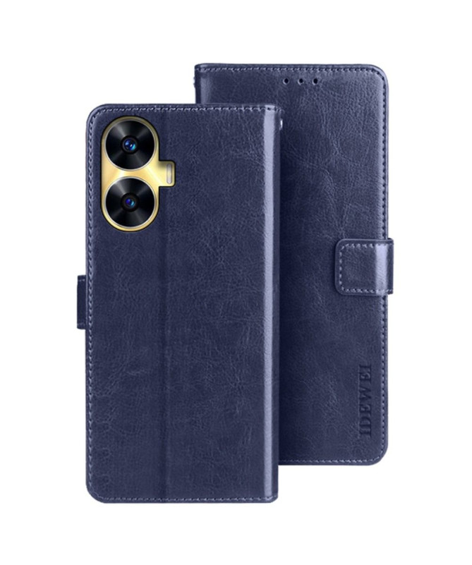 Housse Realme C55 IDEWEI Folio Effet Cuir