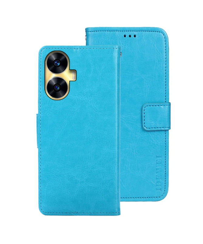 Housse Realme C55 IDEWEI Folio Effet Cuir