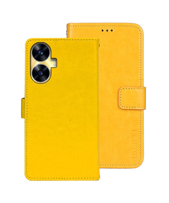Housse Realme C55 IDEWEI Folio Effet Cuir