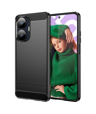 Coque Realme C55 effet brossé silicone