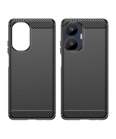 Coque Realme C55 effet brossé silicone