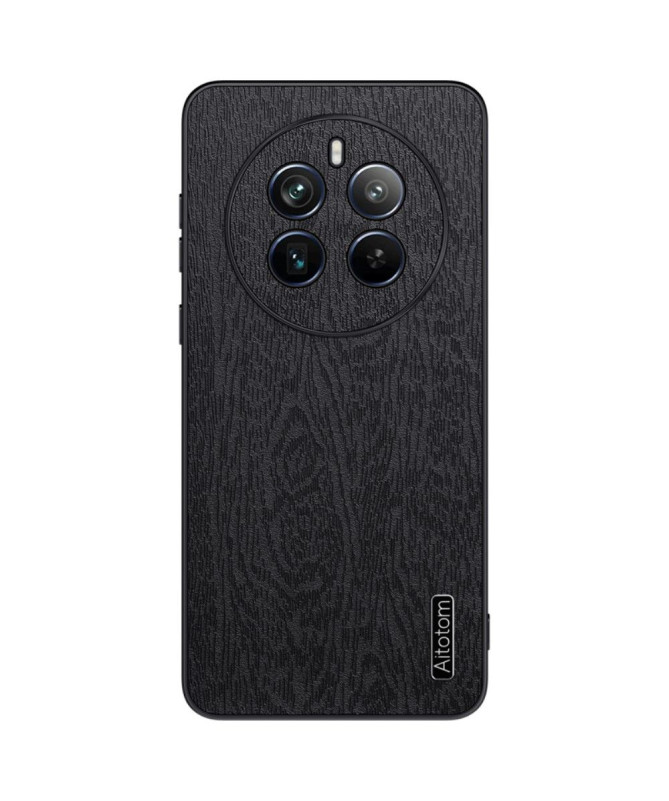 Coque Realme 12 Pro / 12 Pro Plus effet cuir style bois