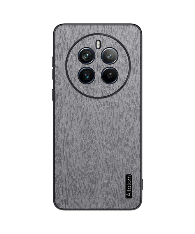 Coque Realme 12 Pro / 12 Pro Plus effet cuir style bois
