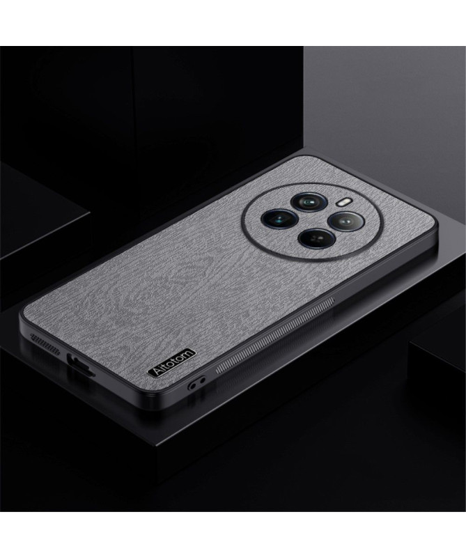 Coque Realme 12 Pro / 12 Pro Plus effet cuir style bois