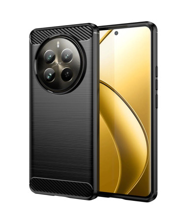 Coque Realme 12 Pro / 12 Pro Plus effet brossé silicone