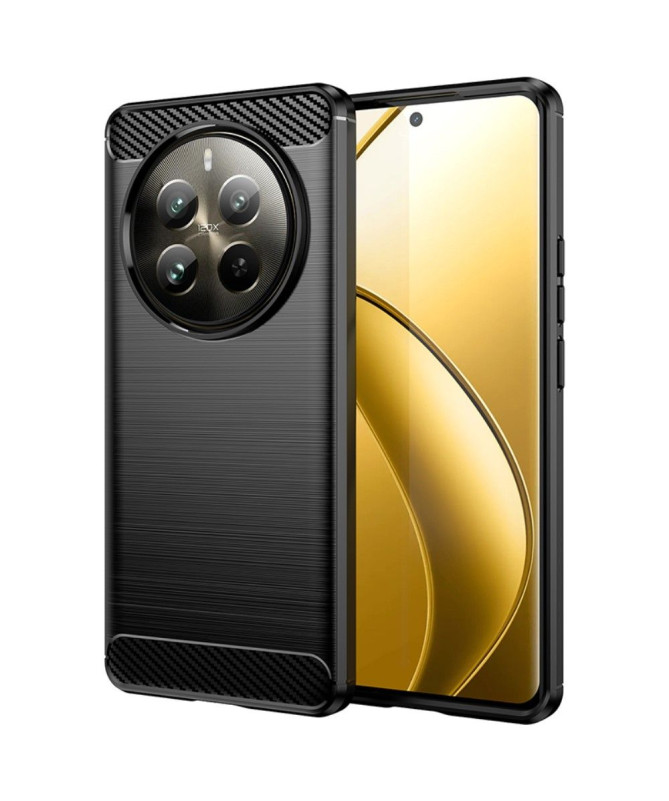 Coque Realme 12 Pro / 12 Pro Plus effet brossé silicone