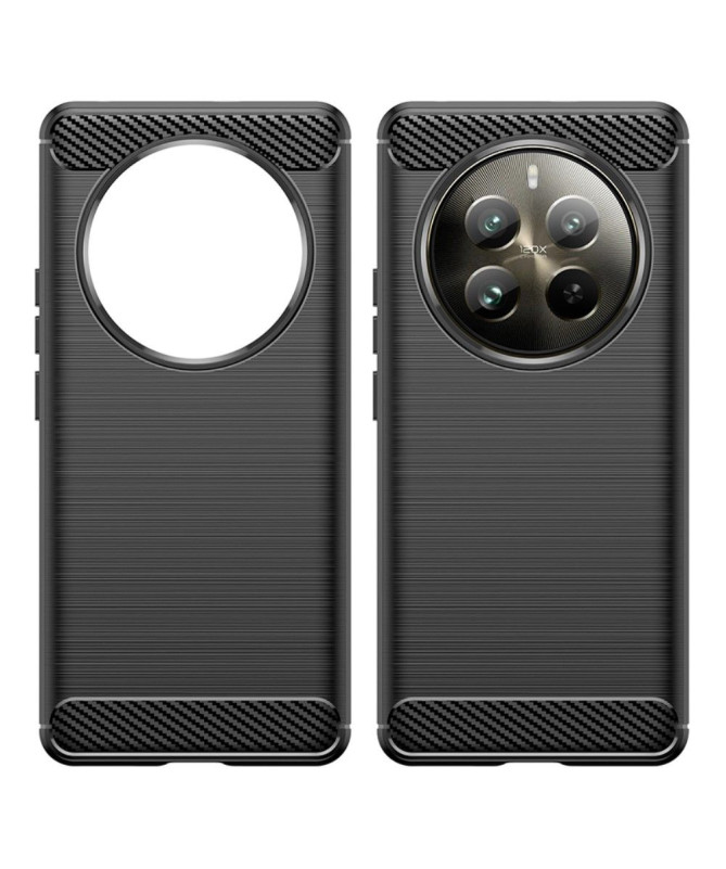 Coque Realme 12 Pro / 12 Pro Plus effet brossé silicone
