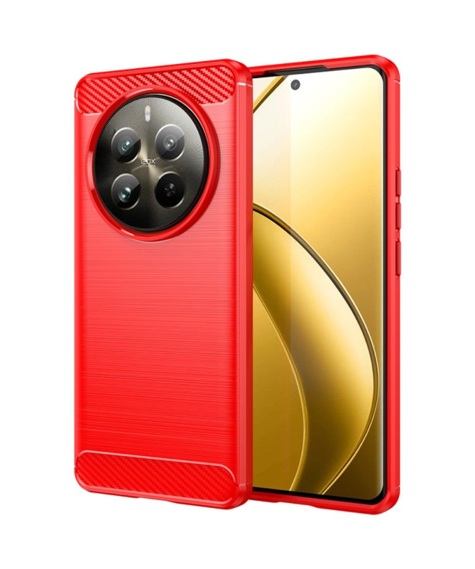 Coque Realme 12 Pro / 12 Pro Plus effet brossé silicone