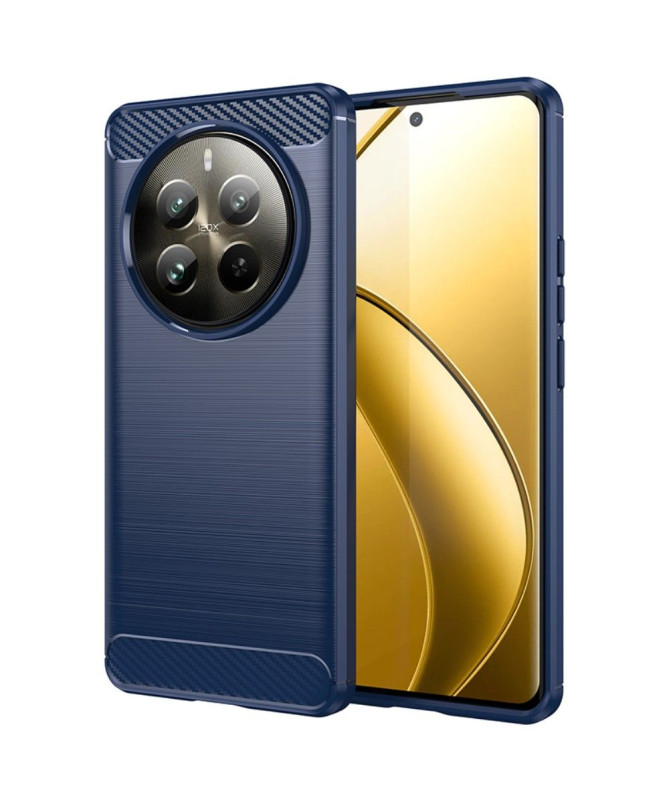 Coque Realme 12 Pro / 12 Pro Plus effet brossé silicone
