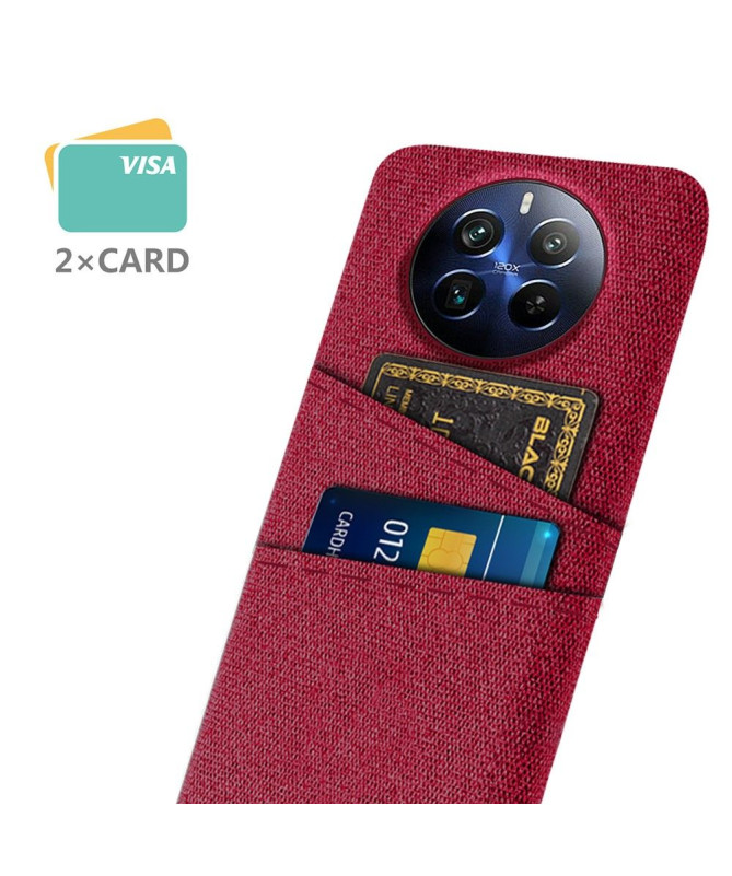 Coque Realme 12 Pro / 12 Pro Plus Tissu Porte-Cartes