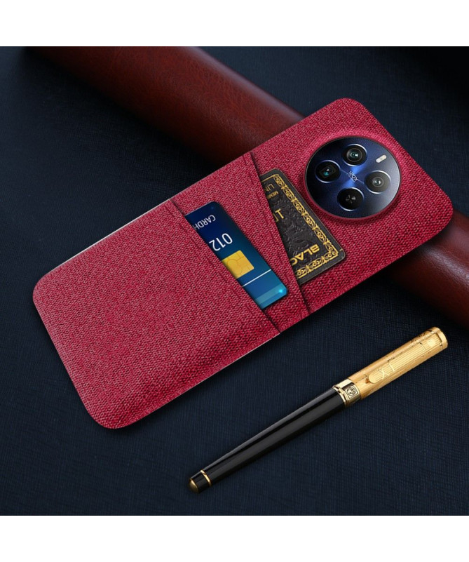 Coque Realme 12 Pro / 12 Pro Plus Tissu Porte-Cartes