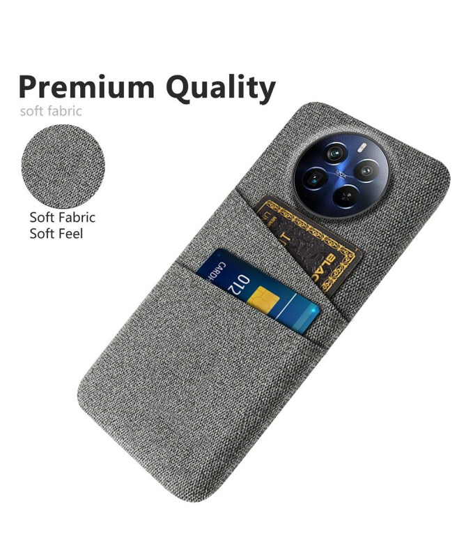 Coque Realme 12 Pro / 12 Pro Plus Tissu Porte-Cartes