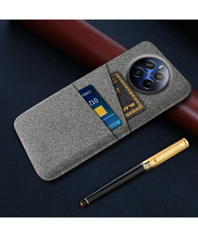 Coque Realme 12 Pro / 12 Pro Plus Tissu Porte-Cartes