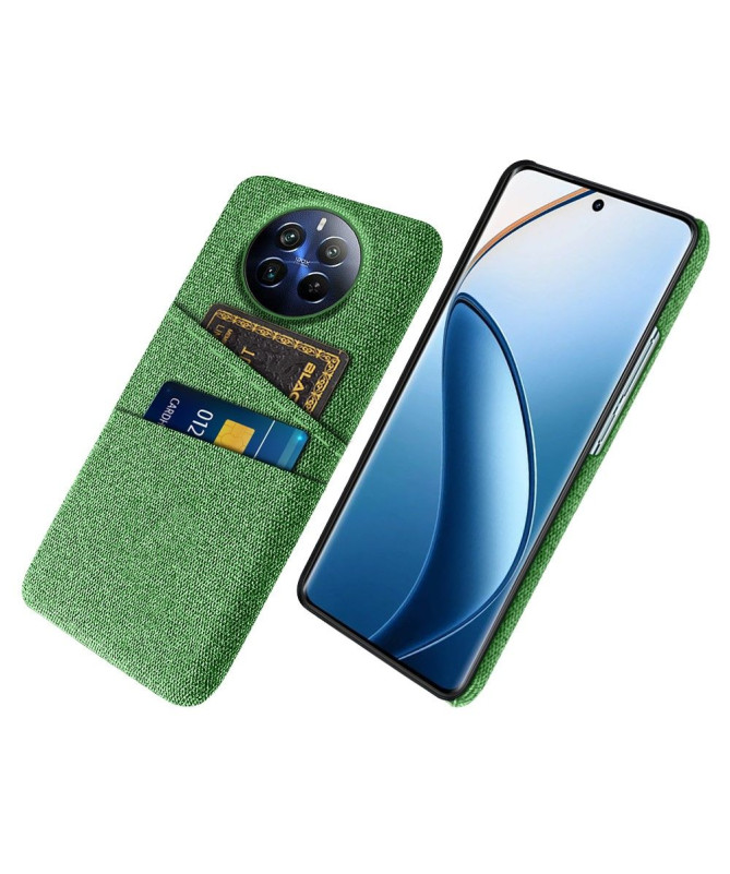 Coque Realme 12 Pro / 12 Pro Plus Tissu Porte-Cartes