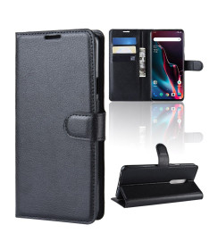 OnePlus 7 Pro - Étui style cuir porte cartes