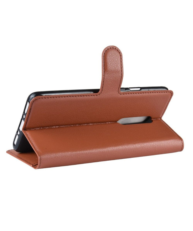 OnePlus 7 Pro - Étui style cuir porte cartes