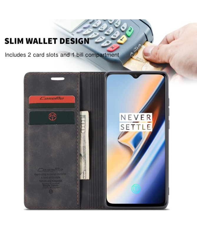 OnePlus 7 - Étui imitation cuir premium