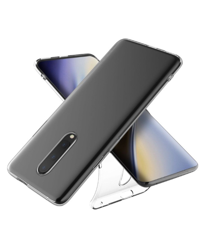 OnePlus 7 Pro - Coque transparente en silicone