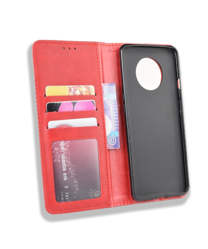 Housse OnePlus 7T Le Cirénius style cuir