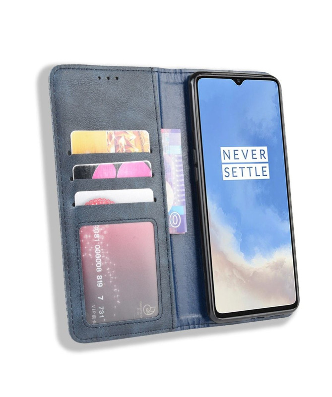 Housse OnePlus 7T Le Cirénius style cuir
