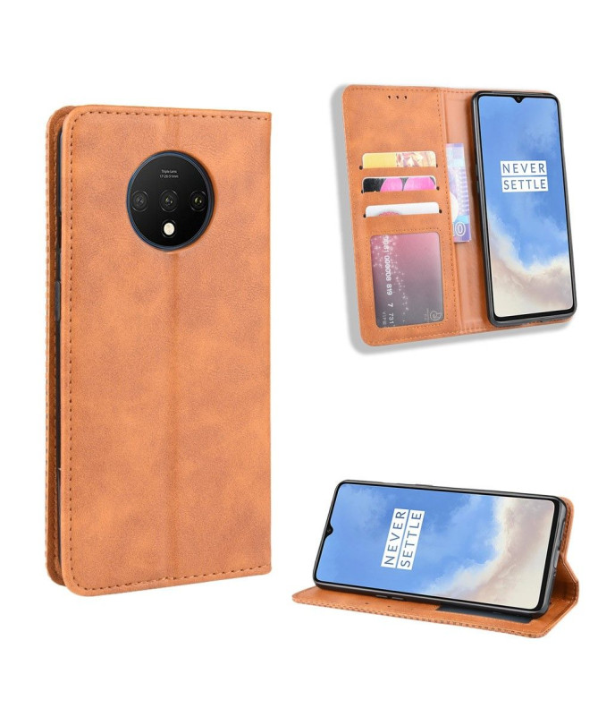 Housse OnePlus 7T Le Cirénius style cuir