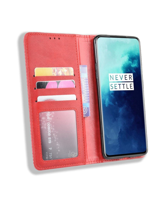 Housse OnePlus 7T Pro Le Cirénius style cuir
