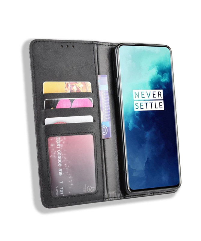 Housse OnePlus 7T Pro Le Cirénius style cuir