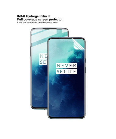 OnePlus 7T Pro - 2 films protecteur d'écran full protection en hydrogel