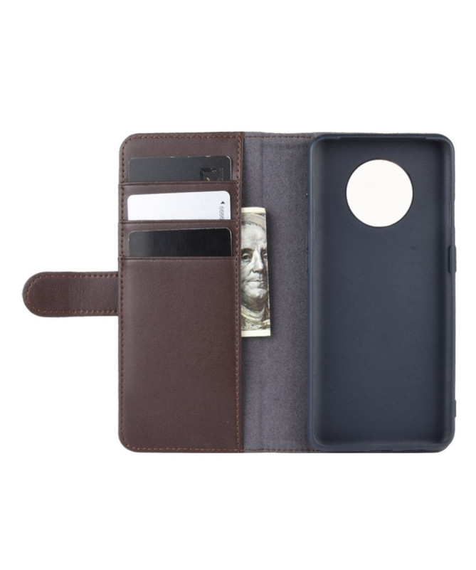 Housse OnePlus 7T cuir premium