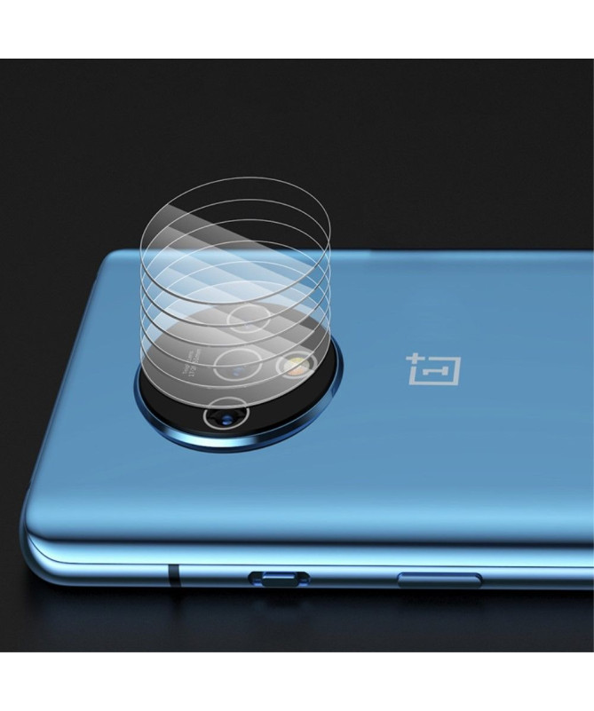 2 films en verre trempé pour objectif camera arrière OnePlus 7T