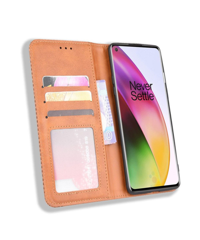 Housse OnePlus 8 Le Cirénius Style Cuir