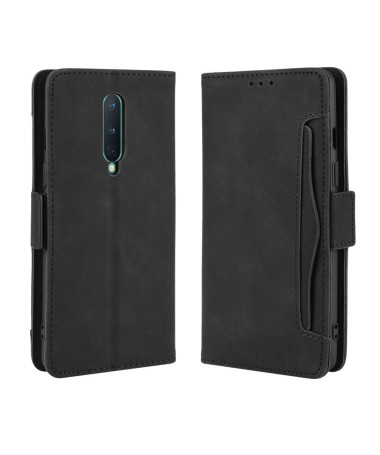 Housse OnePlus 8 premium portefeuille avec porte cartes