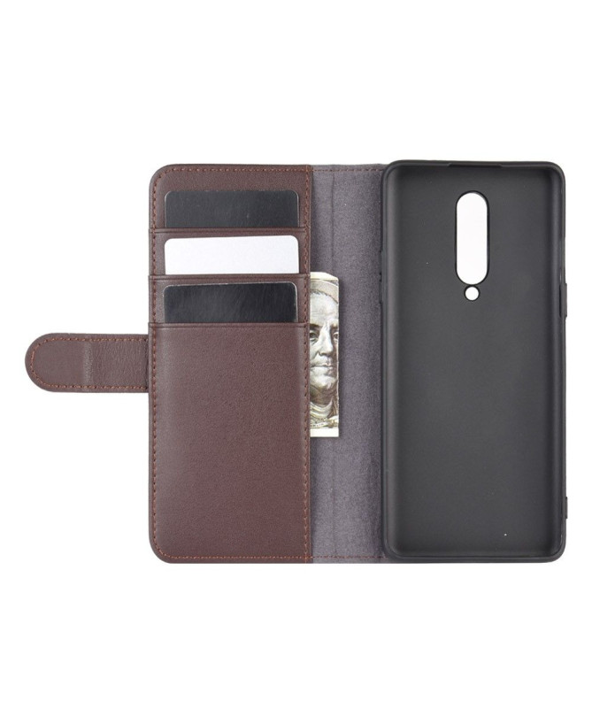 Housse portefeuille OnePlus 8 cuir premium